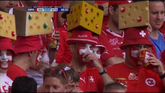 And not nearly as cool as these Swiss Cheeseheads. ңҲûЩʿͷĿᡣ