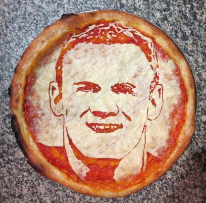 Wayne Rooney pizza