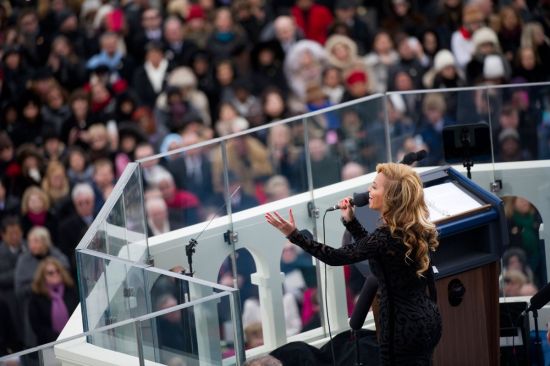 2012 Beyonc the inauguration of US president
