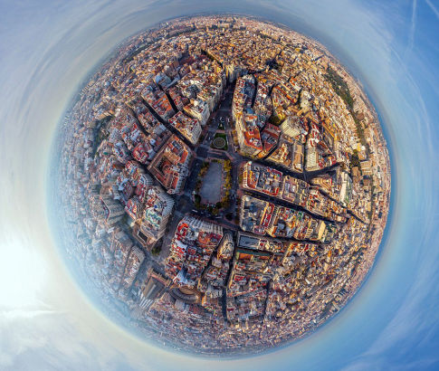 世界名城3d全景图如魔幻气泡组图