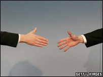 A handshake