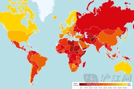 全球清廉指数:中国排80连续3年上升(双语)