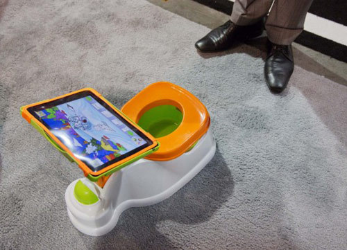 Infant iPad seats raise concerns about screen time for babies