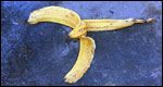 A banana skin