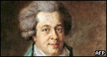 A portrait of Mozart