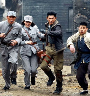 《向着炮火前进》热拍 吴奇隆遭遇每天一炸