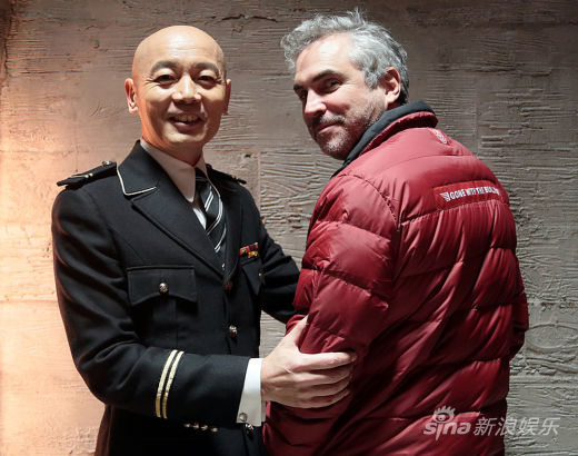 阿方索探班姜文《一步之遥》互相邀约