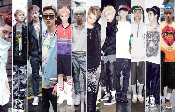 ����EXO������������ ��ʱ�и��Խ��Ĵ�Ƭ