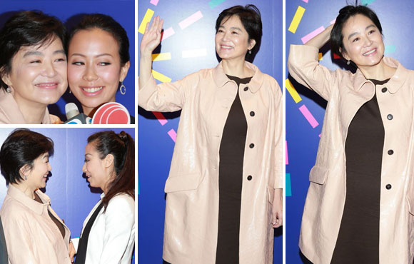  林青霞 为继女站台 热迎老公前妻