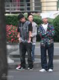 陈小春应采儿秘密游京城提前度“蜜月”(组图)