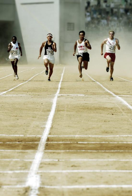 资料图片:电影《一个人的奥林匹克》剧照(15)