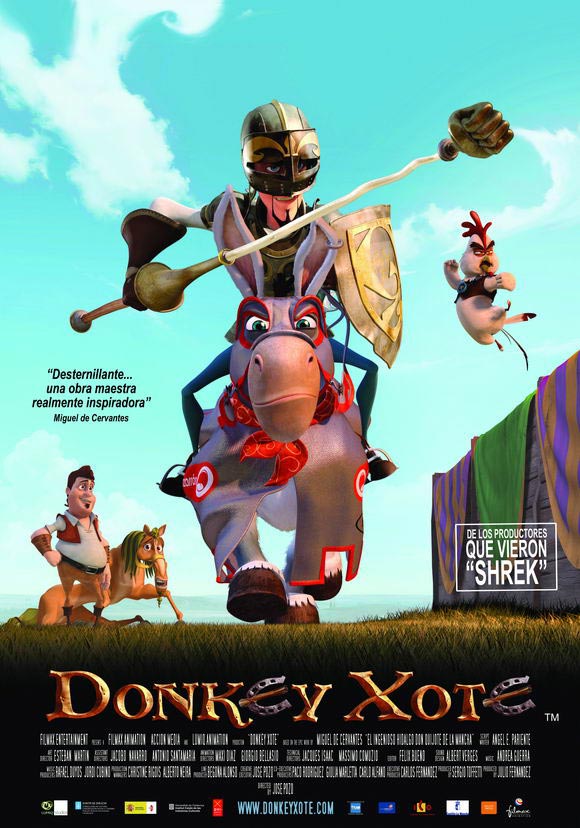 资料图片:影片《唐吉诃德外传》海报(1)