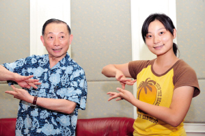 梅葆玖喜收田慧为徒 梅老史上最小弟子(附图)