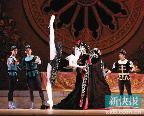 古巴《天鹅湖》献演广州大剧院 