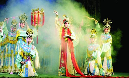 《宝莲灯》巡演 河北梆子首次走进西北