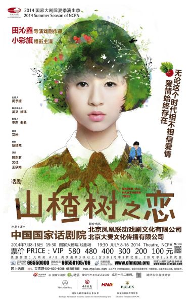 话剧《山楂树之恋》海报