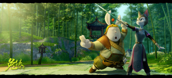 《兔侠传奇》3D效果不俗