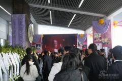 孙道临遗体告别仪式上海举行万人洒泪相送(图)