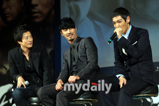 图文:权相宇出席新片发布会-权相宇、车胜元、TOP_影音娱乐_新浪网