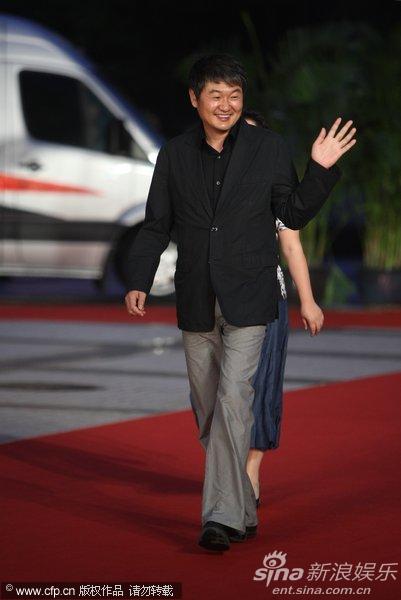 图文：上海电影节闭幕红毯-韩国许秦豪亮相红毯