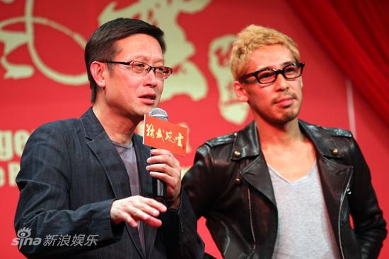 图文：《精武风云》庆功-导演刘伟强与木幡龙