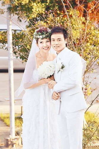 蔡少芬张晋庆祝结婚五周年甜蜜表白