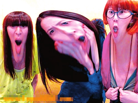 阿娇走出“艳照门” 搞笑照网上流传【图】