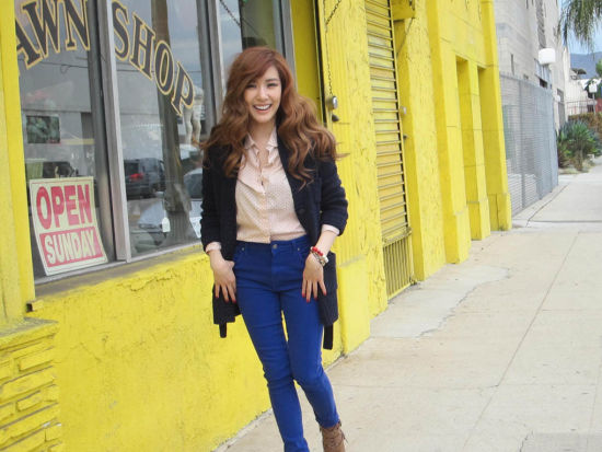 <em>少女时代Tiffany</em>街拍 潮人范儿十足(图)_影音娱