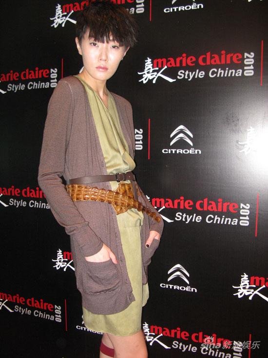 火石超模火辣出席2010嘉人中国风颁奖礼(组图