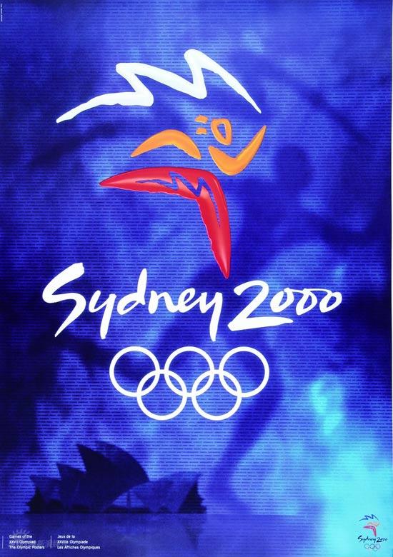 图文:奥运会海报-27届澳大利亚悉尼奥运会