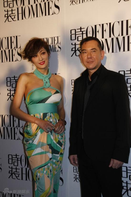 孟广美上海性感亮相 谈感情称已放下
