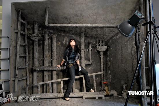 阿娇新广告硬朗不失妩媚 举手投足流露自信【图】