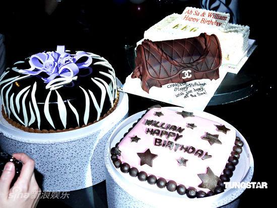 蔡卓妍陈伟霆同庆生 温馨换礼物好友齐祝贺【图】