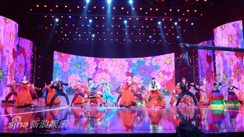 资料图片:北京台环球春晚录制现场(30)