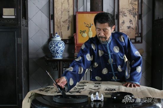 陈友旺现场挥毫