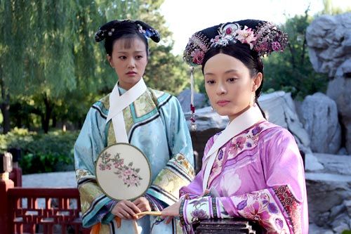 《后宫甄嬛传》全国热播 战菁一为流朱落泪(图