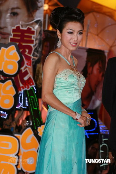 图文：TVB41周年台庆--米雪亮相台庆红毯