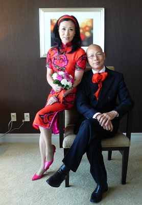 汪明荃与罗家英的结婚照 汪明荃与罗家英的结婚照