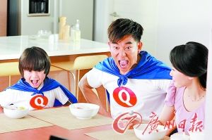 任贤齐与儿子拍广告计划泡汤 化身咆哮帝