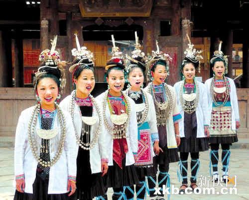 侗歌窝能说话的人就会唱歌