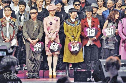 陈奕迅容祖儿4奖成赢家古巨基杨千嬅缺席仍获奖