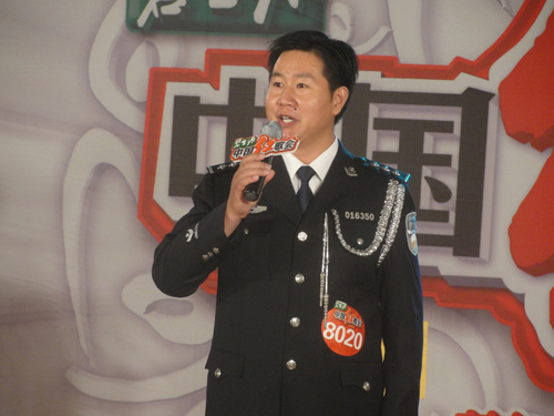 红歌会警营唱区:警歌最嘹亮