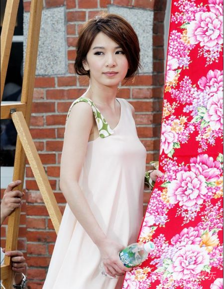 田馥甄代言拍摄现场