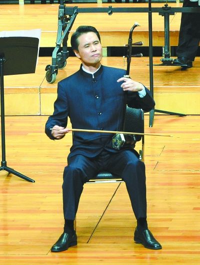 胡志平琴台音乐厅上演诗意二胡独奏会|二胡|音
