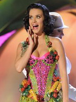 Katy Perry表情夸张