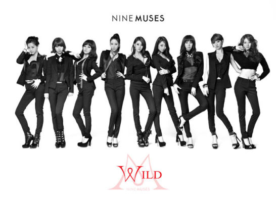 nine+muses新专辑《wild》将于5月9日正式上