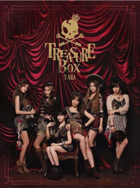 t-ara《treasure box》日本公信榜夺冠