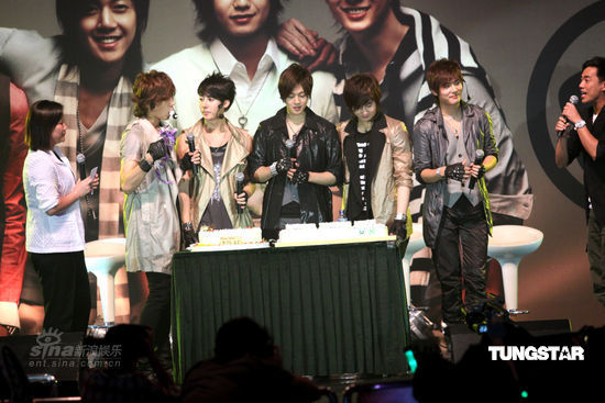 图文：SS501香港歌迷会--SS501台上互动