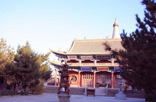 临泽香古寺(图)