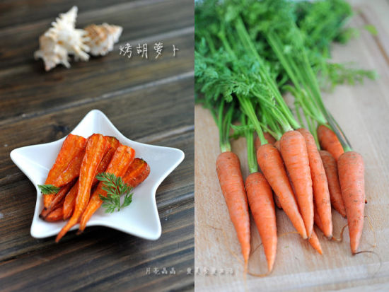 超级简单又意想不到的好吃——烤胡萝卜